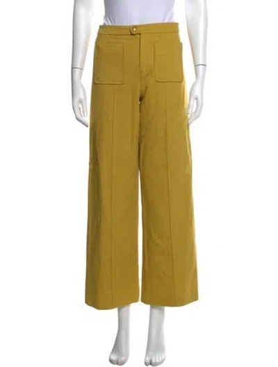 Pre-owned Soeur Wide Leg Pants In Brown