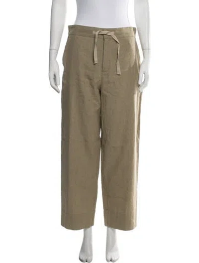Pre-owned Soeur Wide Leg Pants In Brown/neutrals