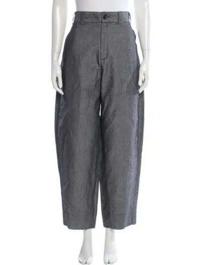 Pre-owned Soeur Wide Leg Pants In Gray