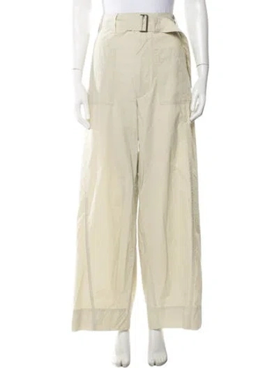 Pre-owned Soeur Wide Leg Pants In Green