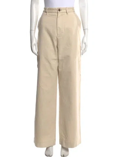 Pre-owned Soeur Wide Leg Pants In Neutral