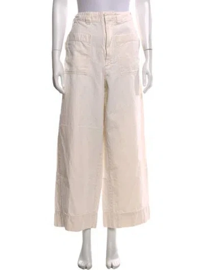Pre-owned Soeur Wide Leg Pants In Neutral