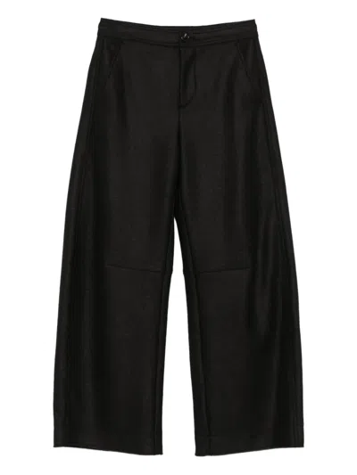 Soeur Wide-leg Trousers In Black