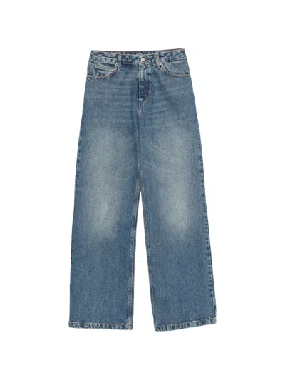 Soeur Wide-leg Jeans In Blue