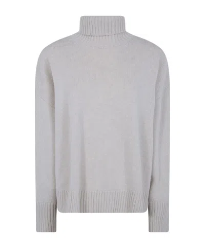 Soeur William Oversized Turtleneck Knitted Sweater In Multi