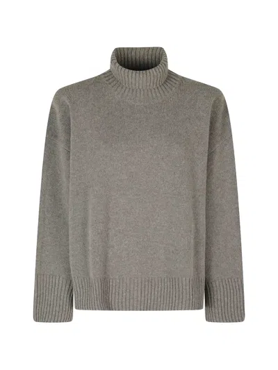 Soeur William Turtleneck Sweater In 灰色