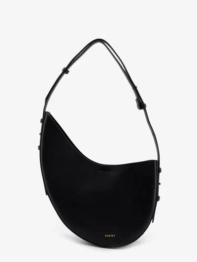 Soeur Wino Leather Shoulder Bag In Black
