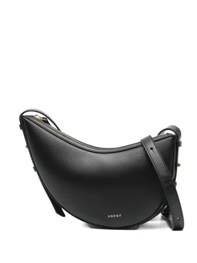 Soeur Wino Shoulder Bag In Black