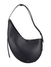 Soeur Winona Leather Shoulder Bag With Adjustable Strap In Black