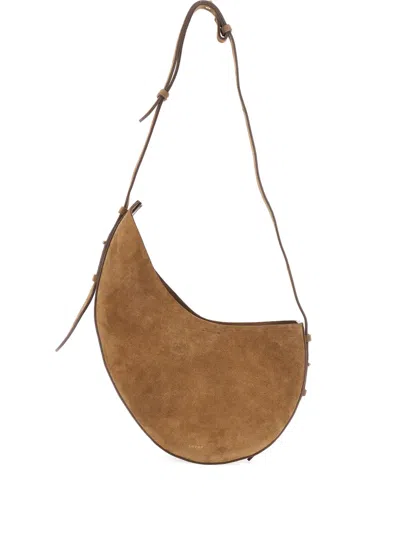 Soeur Winona Asymmetric Shoulder Bag In Brown