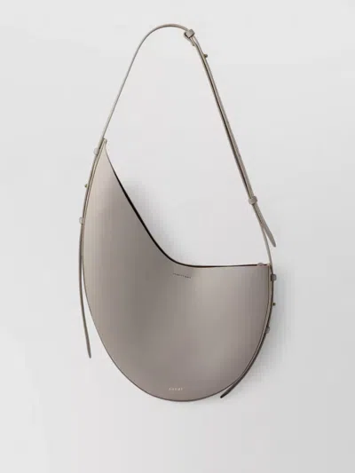 Soeur Winona Leather Shoulder Bag Gold Hardware