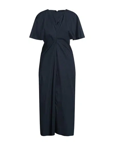 Soeur Woman Midi Dress Midnight Blue Size 6 Organic Cotton