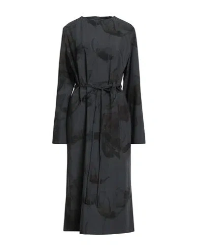 Soeur Woman Midi Dress Midnight Blue Size 8 Virgin Wool, Mohair Wool, Polyester