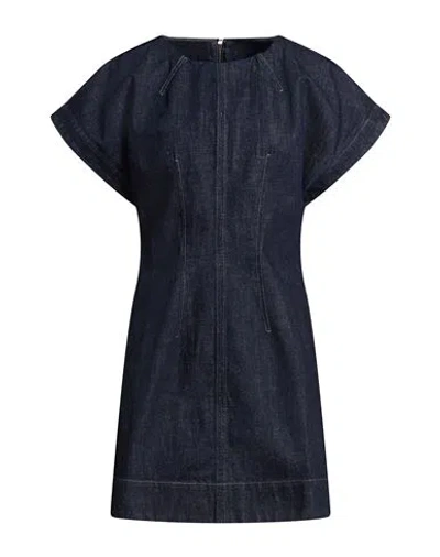 Soeur Woman Mini Dress Blue Size 10 Organic Cotton