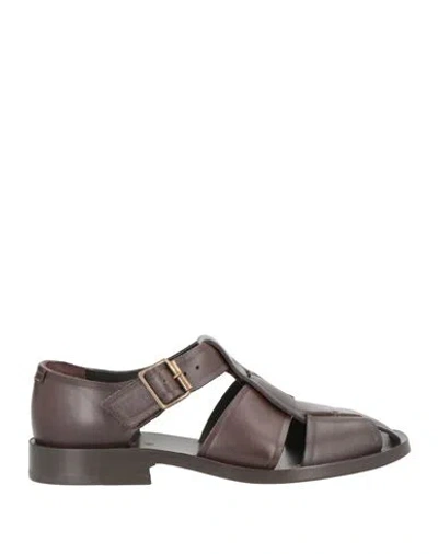 Soeur Woman Sandals Dark Brown Size 6 Leather