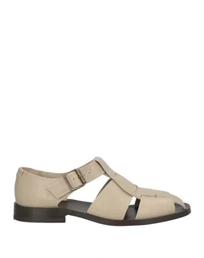 Soeur Woman Sandals Sage Green Size 10 Leather In Neutral