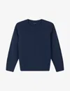 Soeur Womens Blue Envie Regular-fit Wool-blend Jumper In Blue