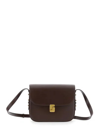 Soeur Women Brown Bellissima Maxi Crossbody Bag