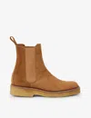 Soeur Womens Camel Wild Leather Ankle Boots In Camel