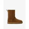 Soeur Womens Miel Texas Contrast-stitch Leather Calf Boots In Miel