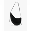 Soeur Womens Noir Winona Logo-embossed Leather Shoulder Bag In Noir