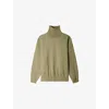 Soeur Womens Argile Gregoire High-neck Cotton-fleece Sweatshirt In Brown