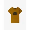 Soeur Womens Bronze Val Monogram-print Cotton-jersey T-shirt In Green