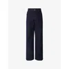 Soeur Womens Brut Calvin Straight-leg Mid-rise Jeans In Black