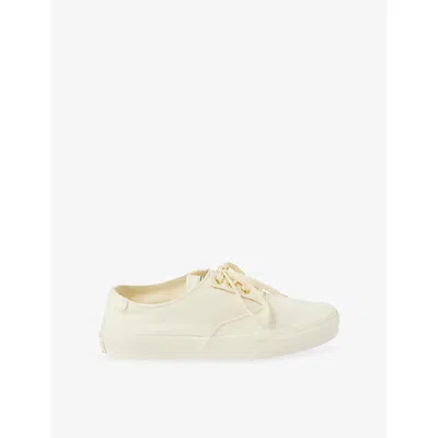 Soeur Womens Ecru Alex Canvas Trainers Eur 39 / 6 Uk In White