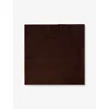 Soeur Womens  Sky Graphic-print Cotton Scarf In Marron/noir
