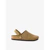 Soeur 30mm Sleepy Suede Mules In Miel