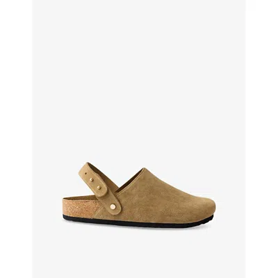 Soeur 30mm Sleepy Suede Mules In Miel
