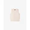 Soeur Womens Rose Pale Namaste Round-neck Stretch-knit Vest In Pink