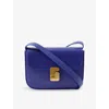 Soeur Womens Violet Bell Very Mini Leather Cross-body Bag