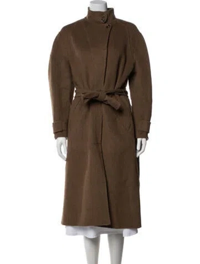 Pre-owned Soeur Wool Coat In Brown