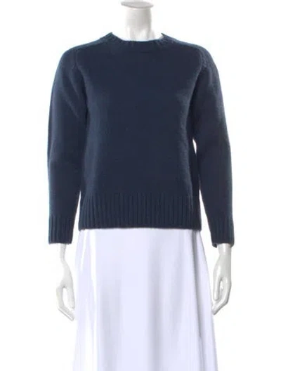 Pre-owned Soeur Wool Crew Neck Sweater In Blue