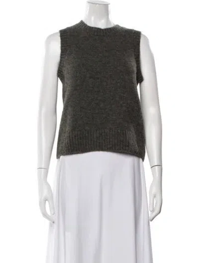 Pre-owned Soeur Wool Crew Neck Sweater In Brown