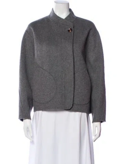 Pre-owned Soeur Wool Performance Jacket W/ Tags In Gray