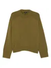 Soeur Wool Round-neck Sweater In Green