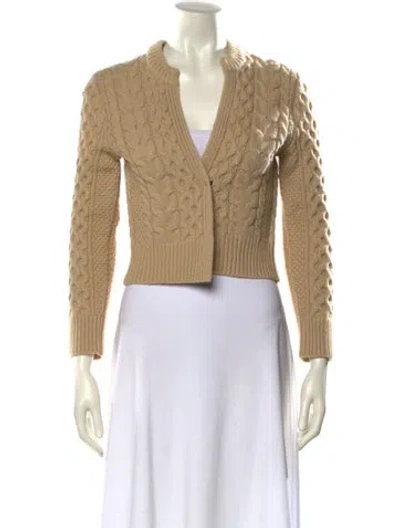 Pre-owned Soeur Wool V-neck Sweater In Neutral