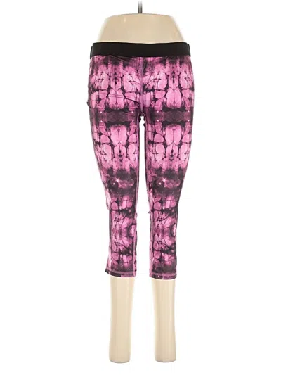 Pre-owned Soffe Active Pants In Pink