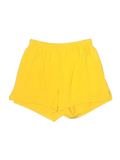 Pre-owned Soffe Athletic Shorts In Yellow