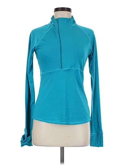 Pre-owned Soffe Fleece Jacket In Teal
