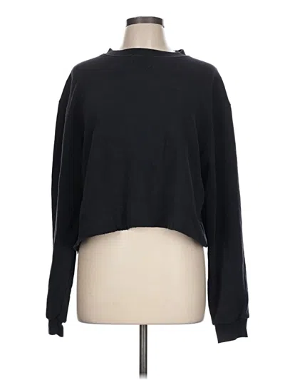 Pre-owned Soffe Long Sleeve Turtleneck In Black