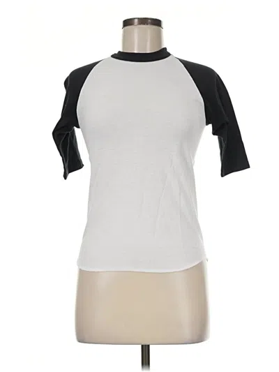 Pre-owned Soffe Short Sleeve Turtleneck In Silver