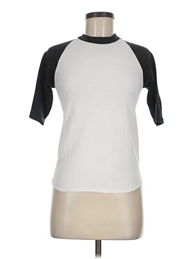 Pre-owned Soffe Short Sleeve Turtleneck In Silver