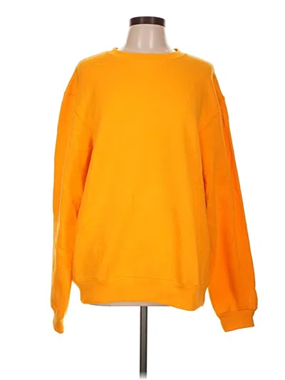 Pre-owned Soffe Sweatshirt In Orange