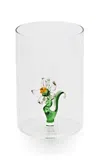 Soffieria Parise Set-of-two Floral Glasses In Multi