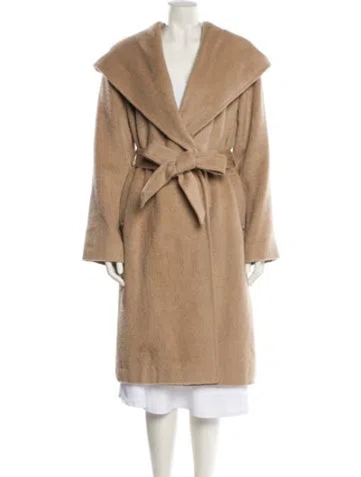 Pre-owned Sofia Cashmere Baby Alpaca Jacket In Neutral