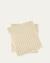 Sofia Cashmere Textured Cable Throw Blanket In Neutral
